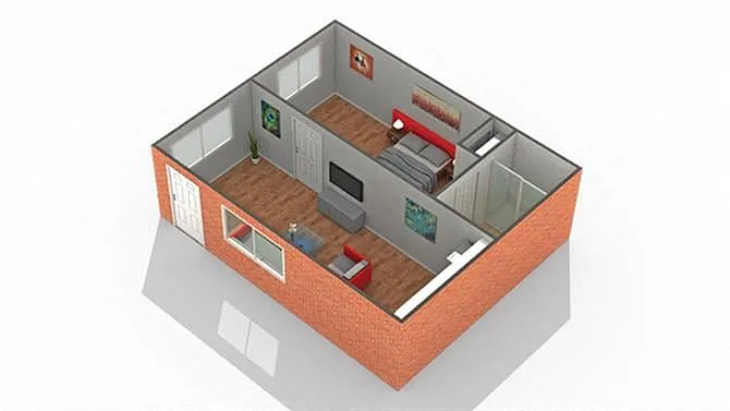 Floor plan Belmont
