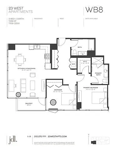 Floor plan WB8