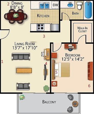 1st image of 781 S Nardo Ave APT O19