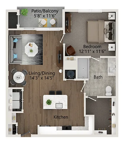 Floor plan A7