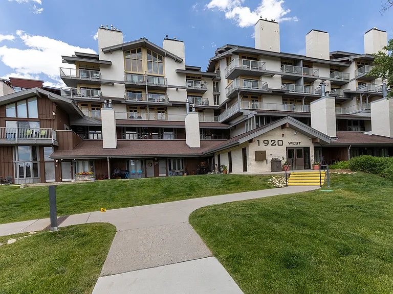 View from the outside complex