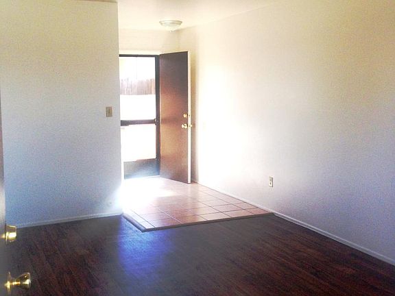 Living Room looking at back door.
