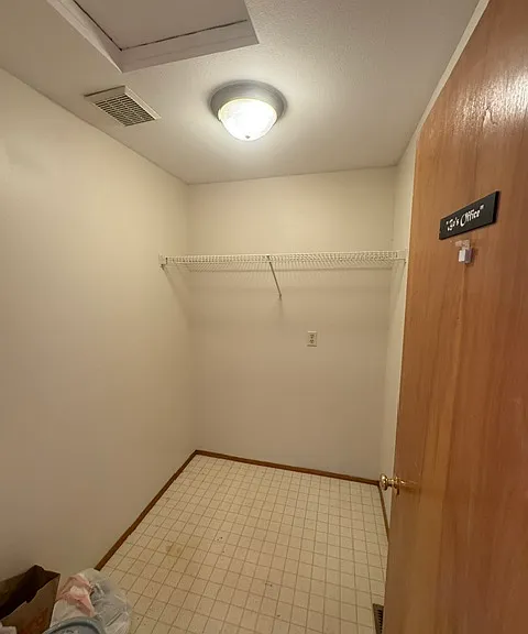 Upstairs utility/office room