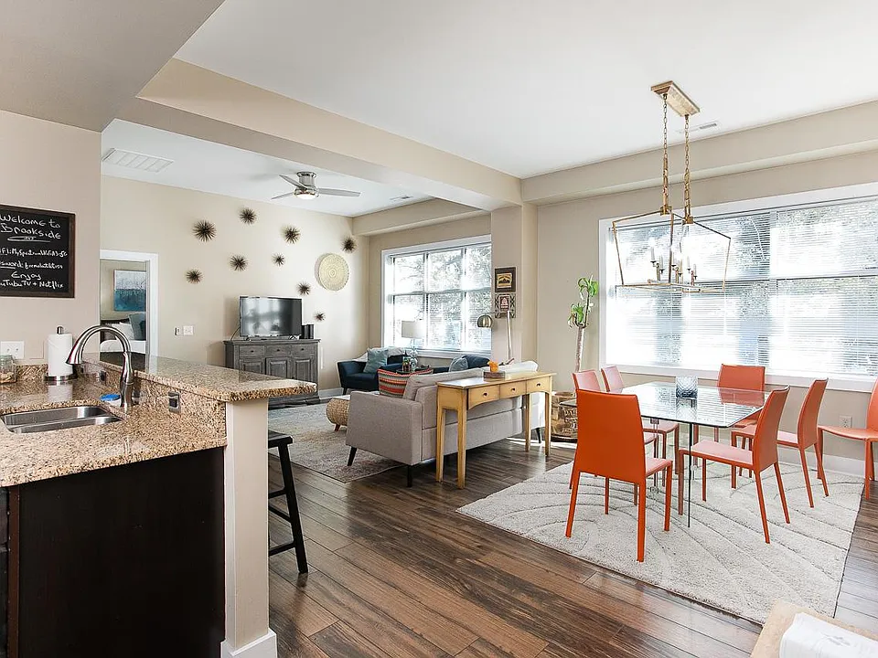 Big beautiful windows compliment this spectacular open floor plan.