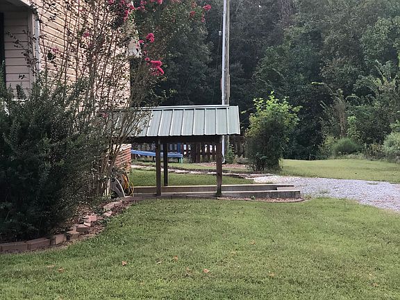 Covered basement access!