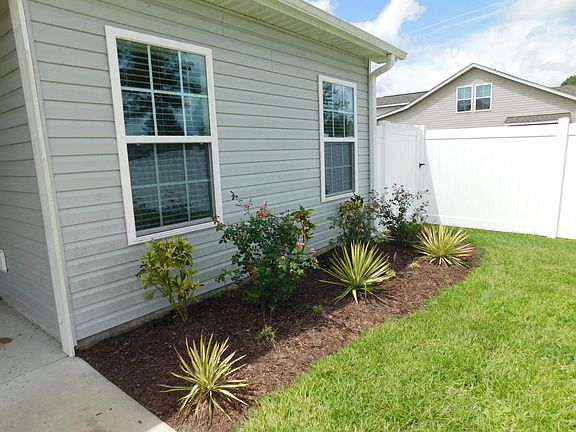 Backyard landscaping