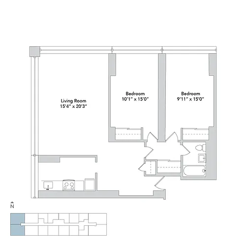 Floor plan lm22b1a