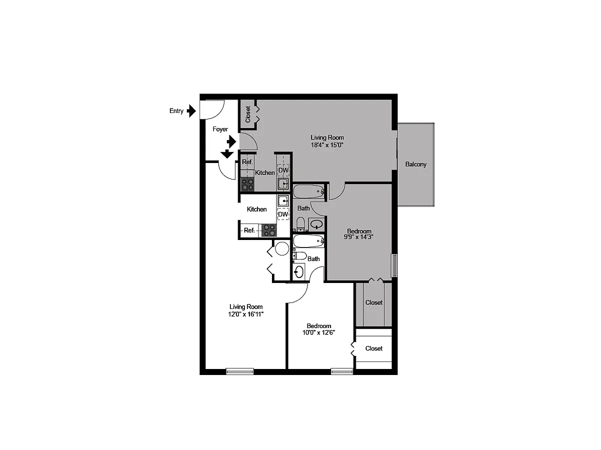 Floor plan Junior