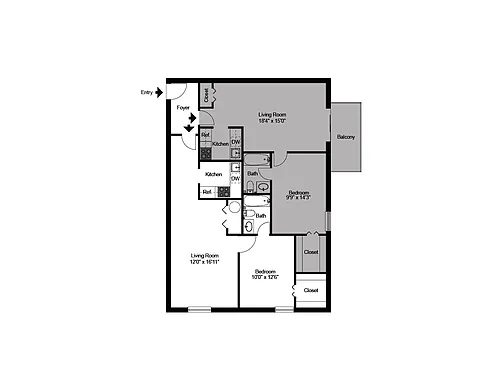 Floor plan Junior