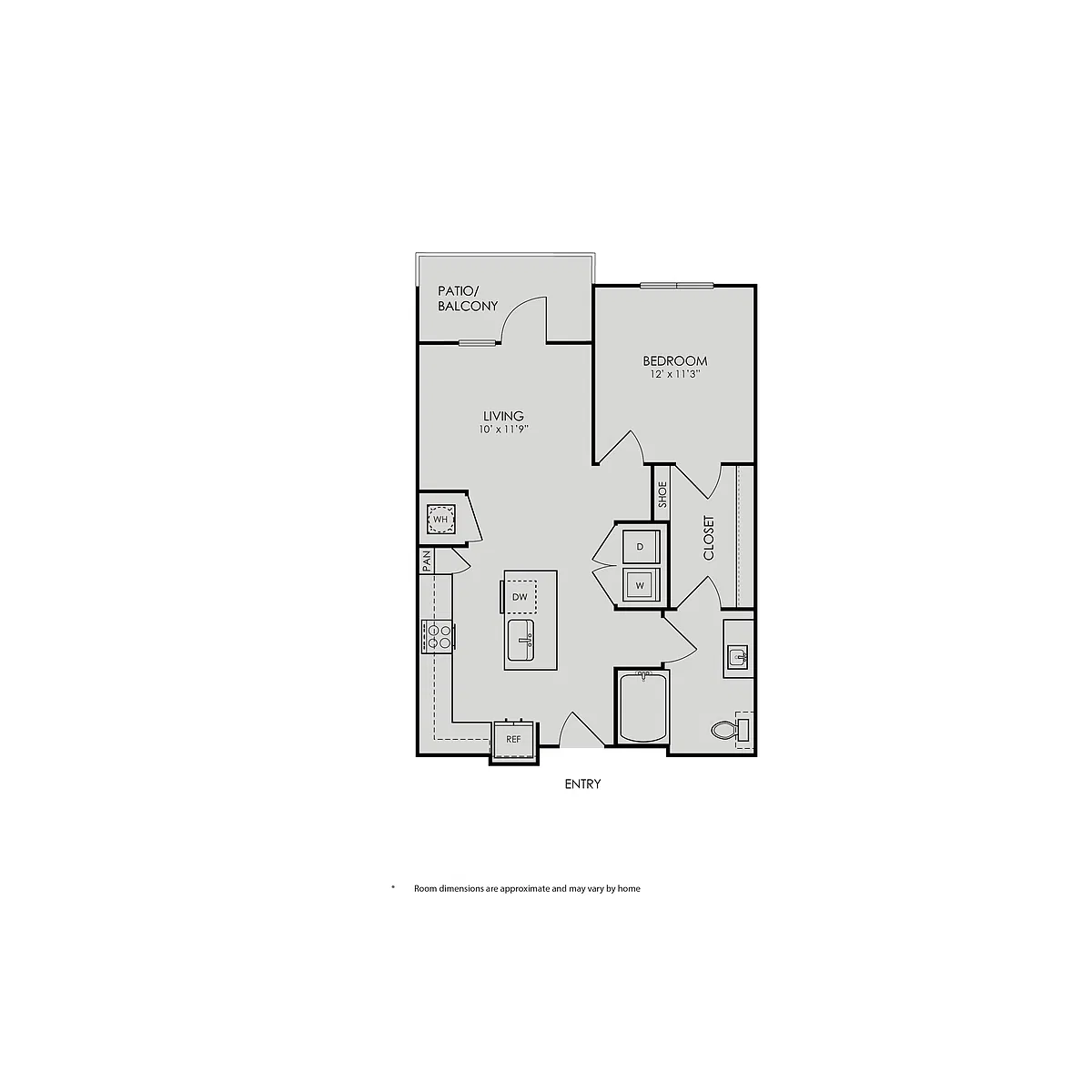 Floor plan A1A