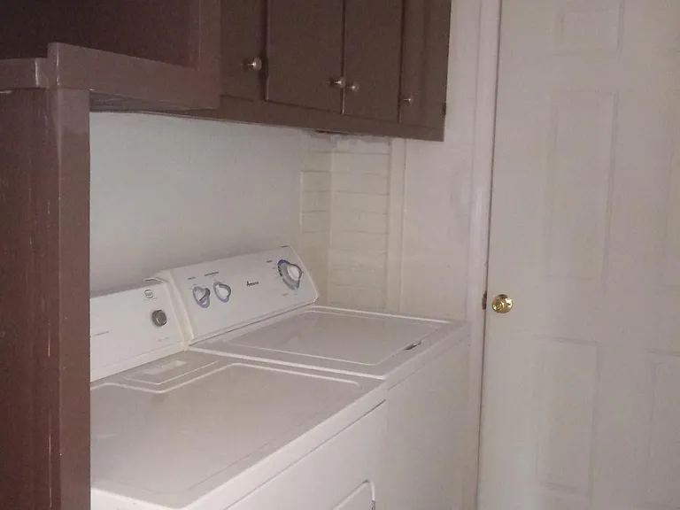 Laundry area