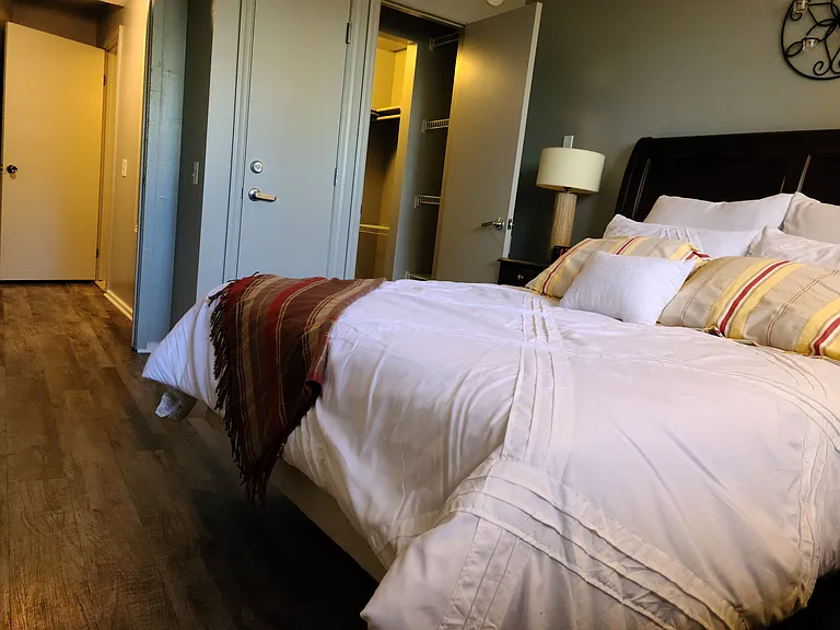 Master Bedroom With Closet Space