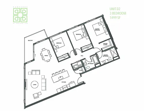 Floor plan D2