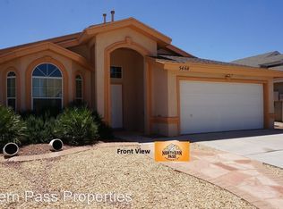 5468 Santiago Roque Dr, El Paso, TX 79934