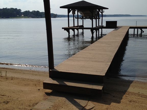 Dock with Covered Boat Lift