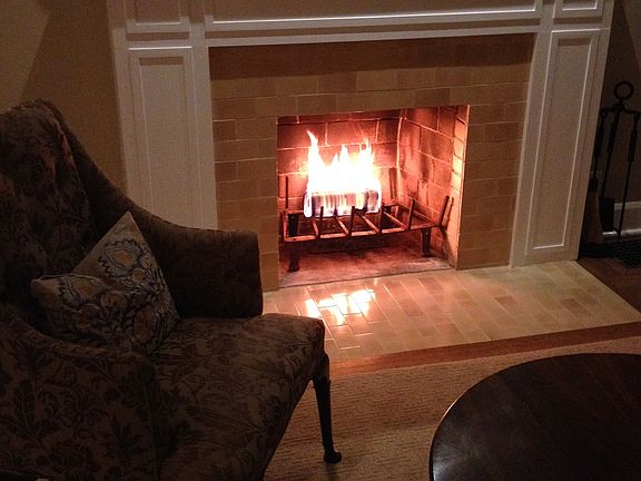 Beautiful LR Fireplace