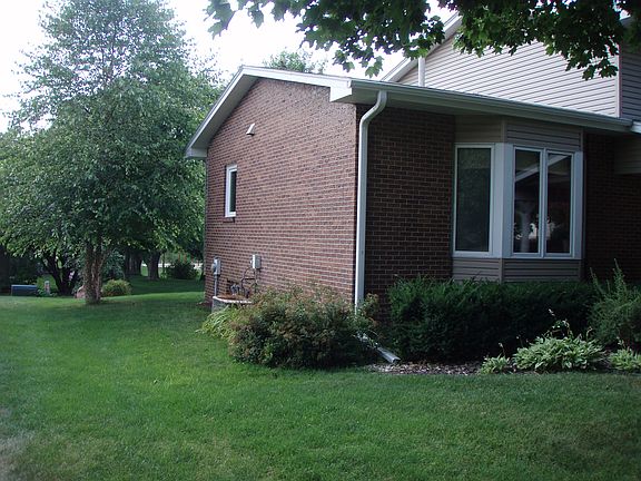 south side of house