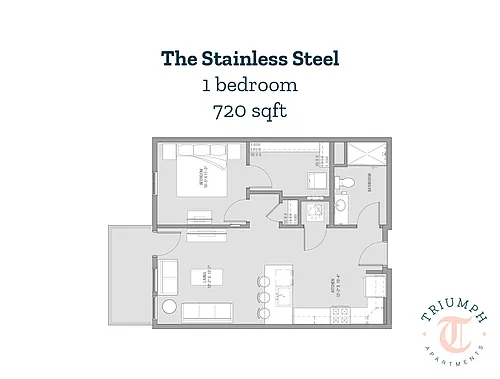 Floor plan The Stainless Steel