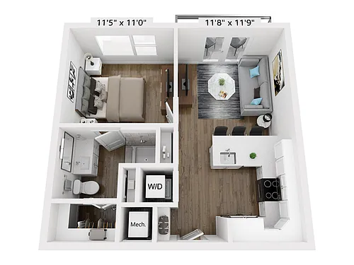 Floor plan A1
