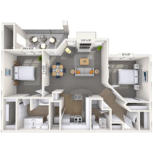 Floor plan Fannin