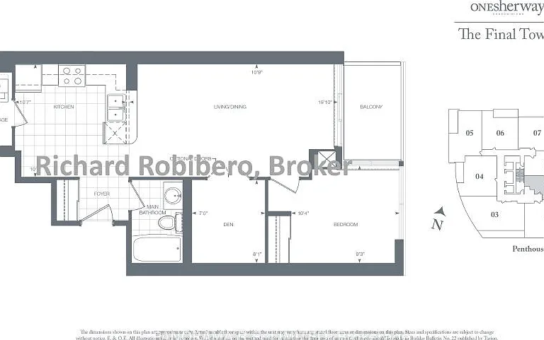 215 Sherway Gardens Rd #Penthouse 201 — Photo 17