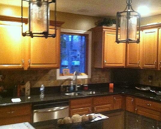 Remodeled kitchen