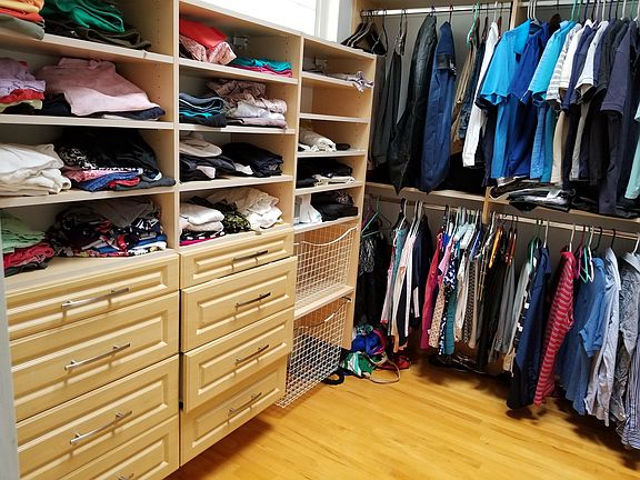 Master Closet with Skylights