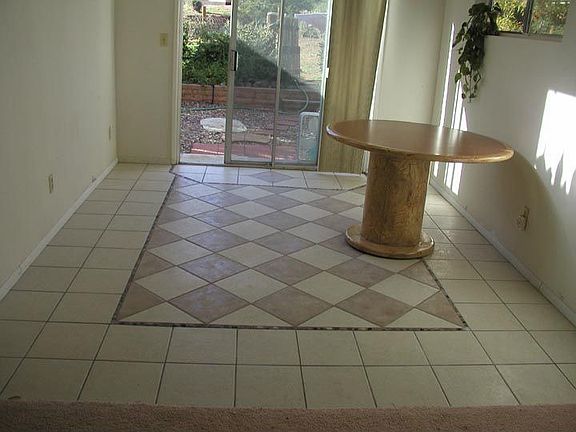 Designer Tile Dining room