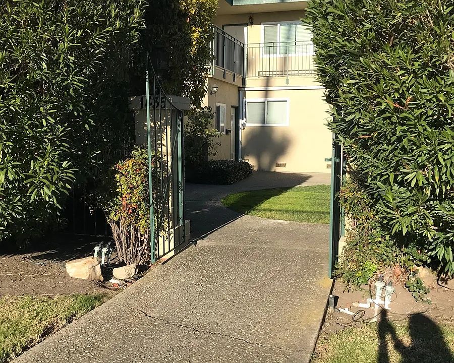 Front of the building