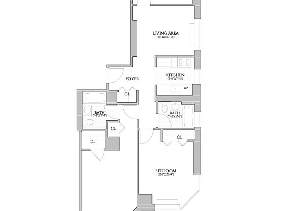 2nd image of 420 W 42nd St APT 18B