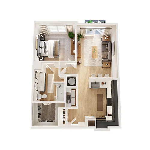 Floor plan A1 ANSI