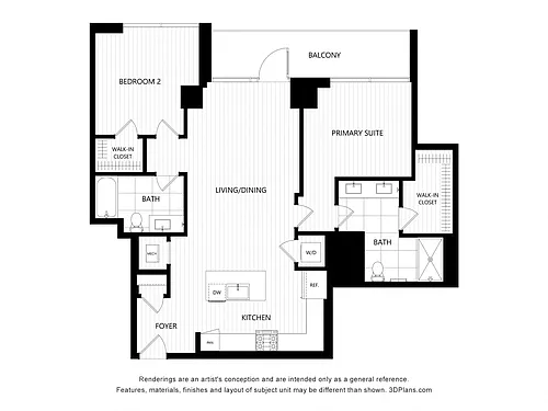 Floor plan B7