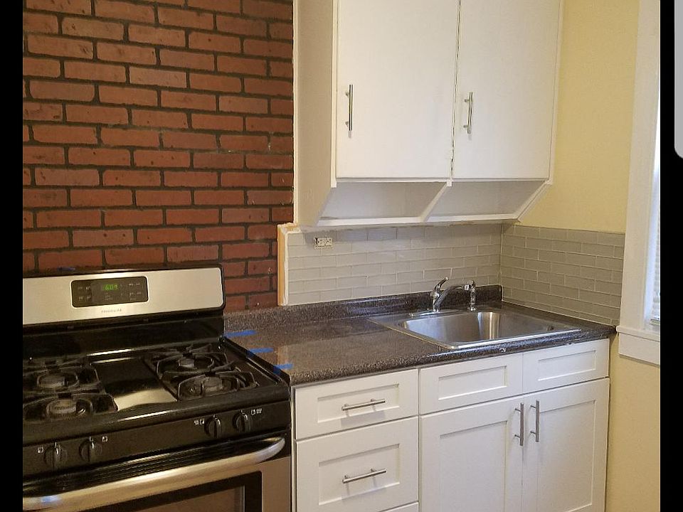 Left side of the kitchen, newer self close drawers. Newer gas stove