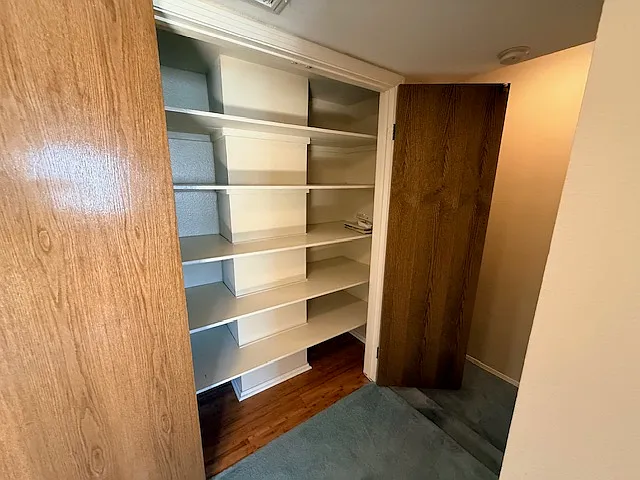 Large linen closet upstairs