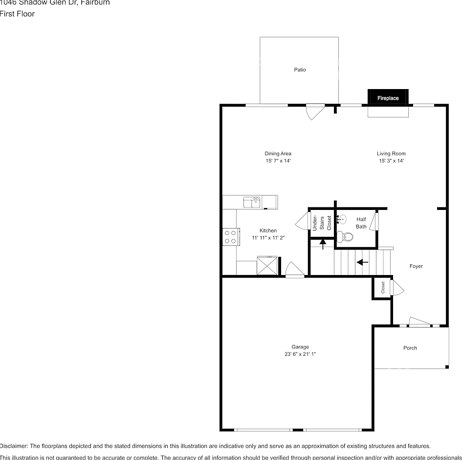 1046 Shadow Glen Dr Fairburn, GA 30213 — Photo 2