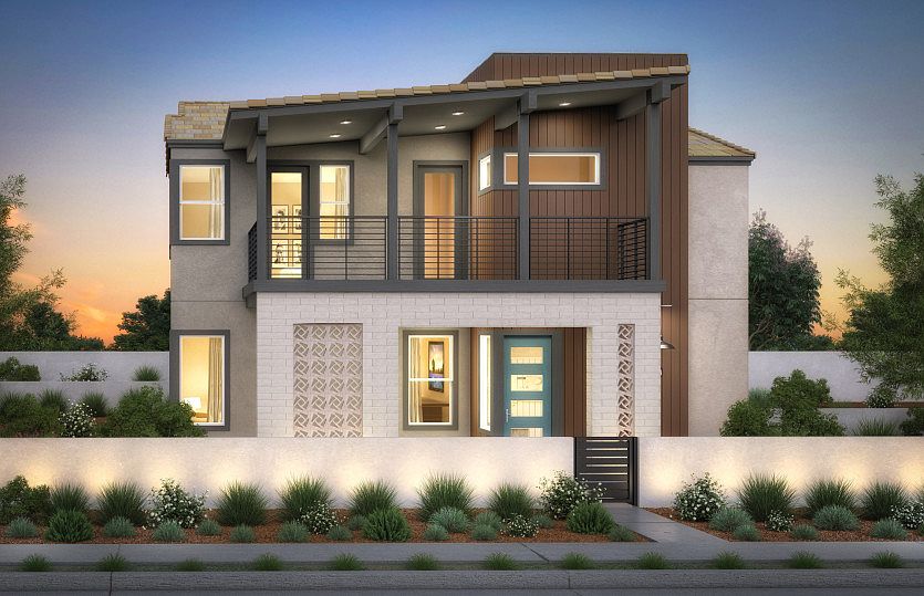 Plan 2 Abstract Traditional Elevation B