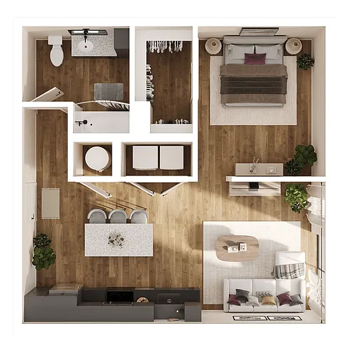 Floor plan Plane
