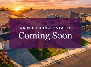 Homes Available Soon, Rainier Ridge Estates, Enumclaw, WA