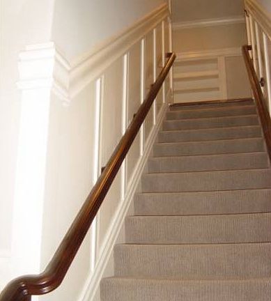Stairs up to Foyer