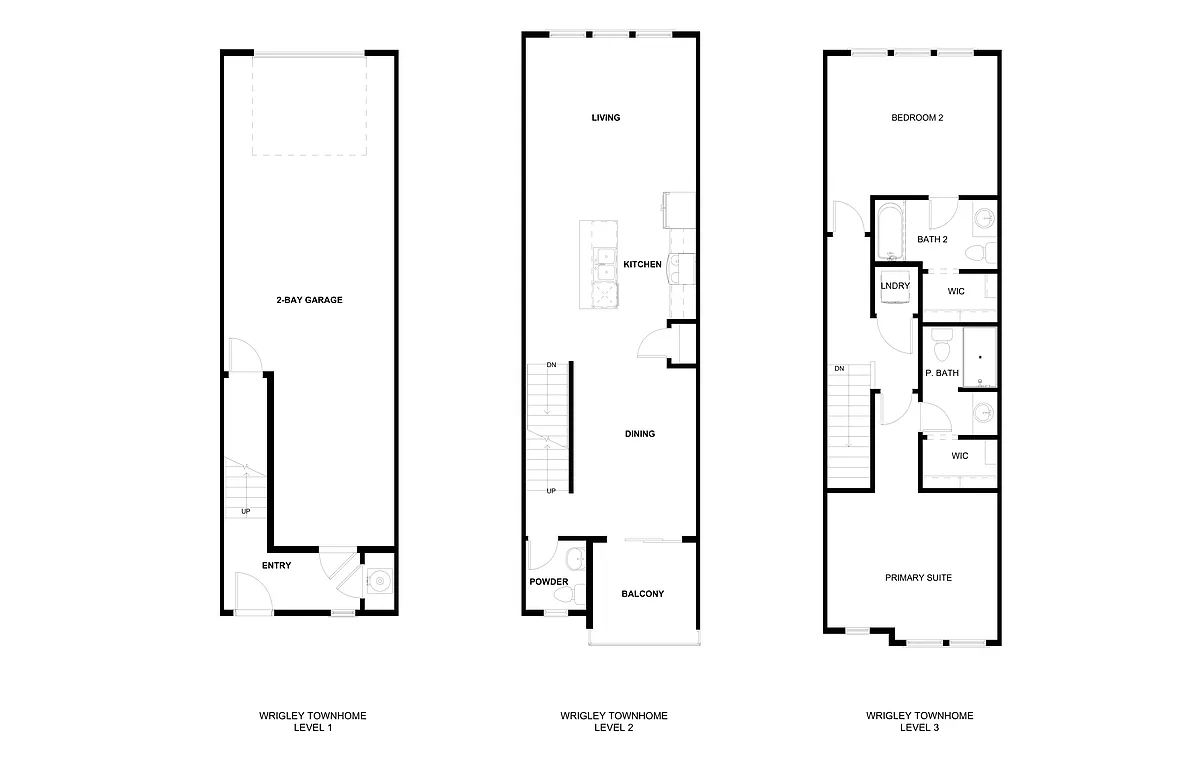 Floor plan Wrigley