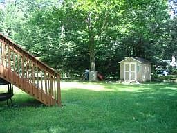 nice sized yard