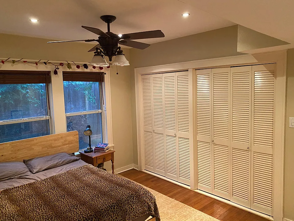 View of closet in main bedroom