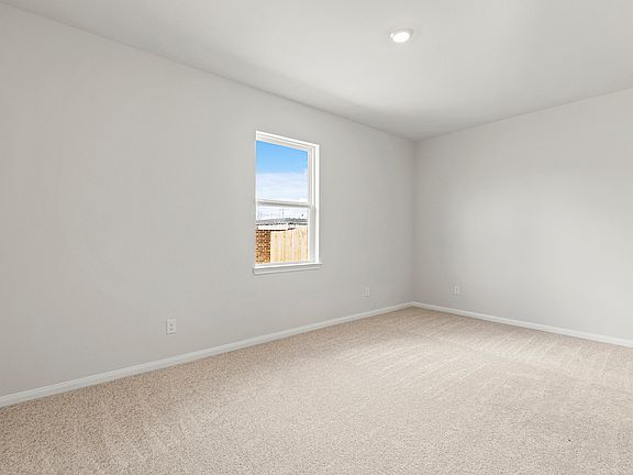 Spacious master bedroom