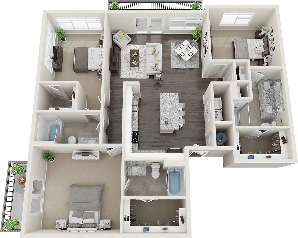Floor plan C1