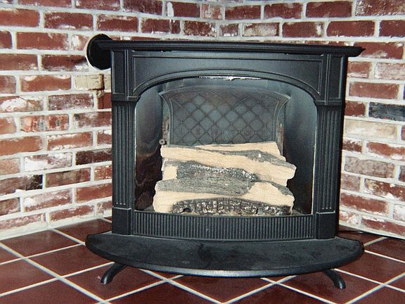 Beautiful Gas Fireplace 