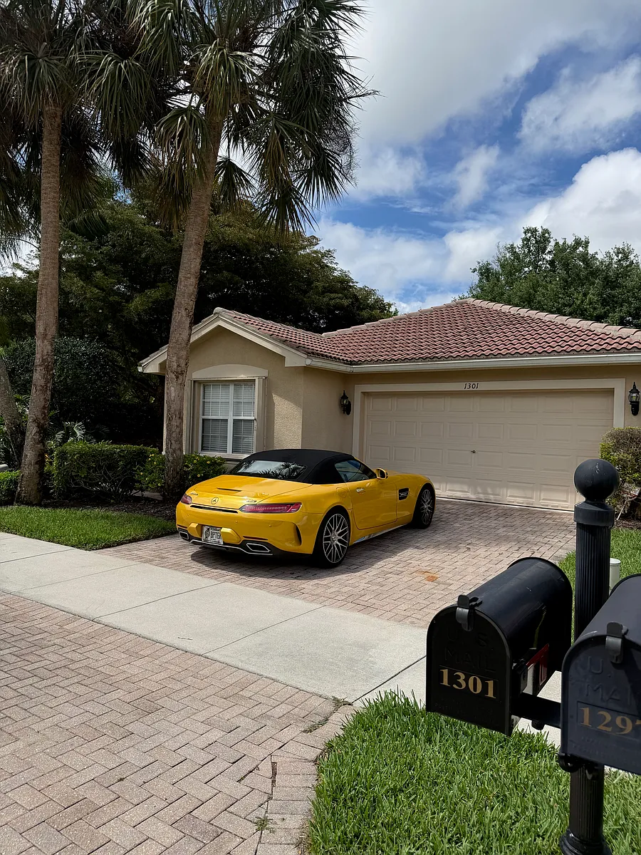 2 car driveway/garage - on corner across from clubhous and walking trails. - 1301 Barrigona Ct