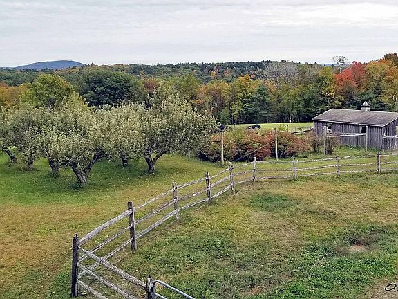 Pastoral view from hay loft