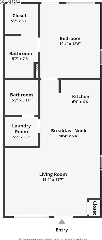 1 bed, 800 sqft, $2,000 — Photo 2