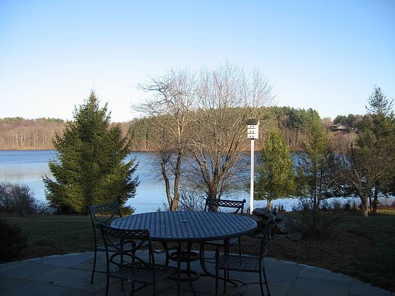 Patio view of Popes Pond