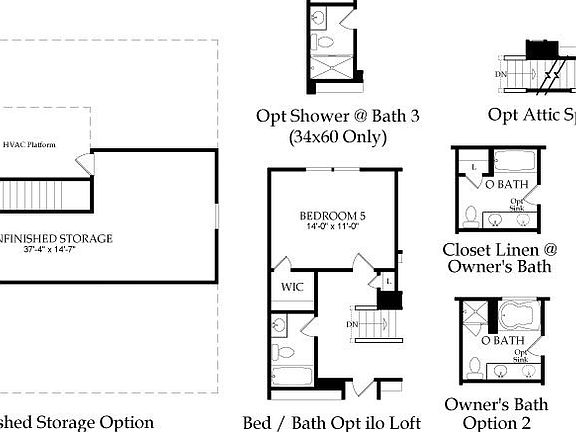 Second Floor Options